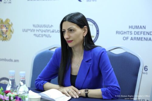Анаит Манасян: Создание в Армении среды, свободной от насилия, является неотложной необходимостью