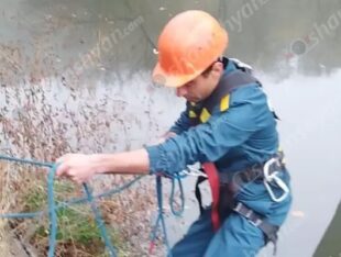 Shamshyan.com: В реке Раздан под Киевским мостом обнаружено тело мужчины