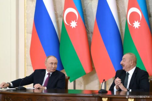 Putin congratulates Aliyev, says ties with Azerbaijan will continue to develop in the ‘spirit of strategic partnership’