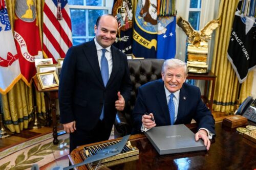 Narek Mkrtchyan meets with Donald Trump