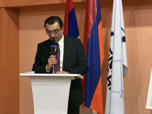 Abraham Gasparyan says Armenia must free itself from its puppet authorities as upcoming election is a question of survival 