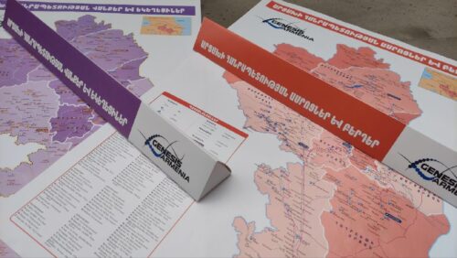 Genesis Armenian unveils unique map of Artsakh’s monasteries, churches, and fortresses