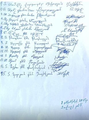 Հավատարիմ ենք Ամենայն Հայոց Կաթողիկոսին. Տավուշի թեմի հայտարարությունը