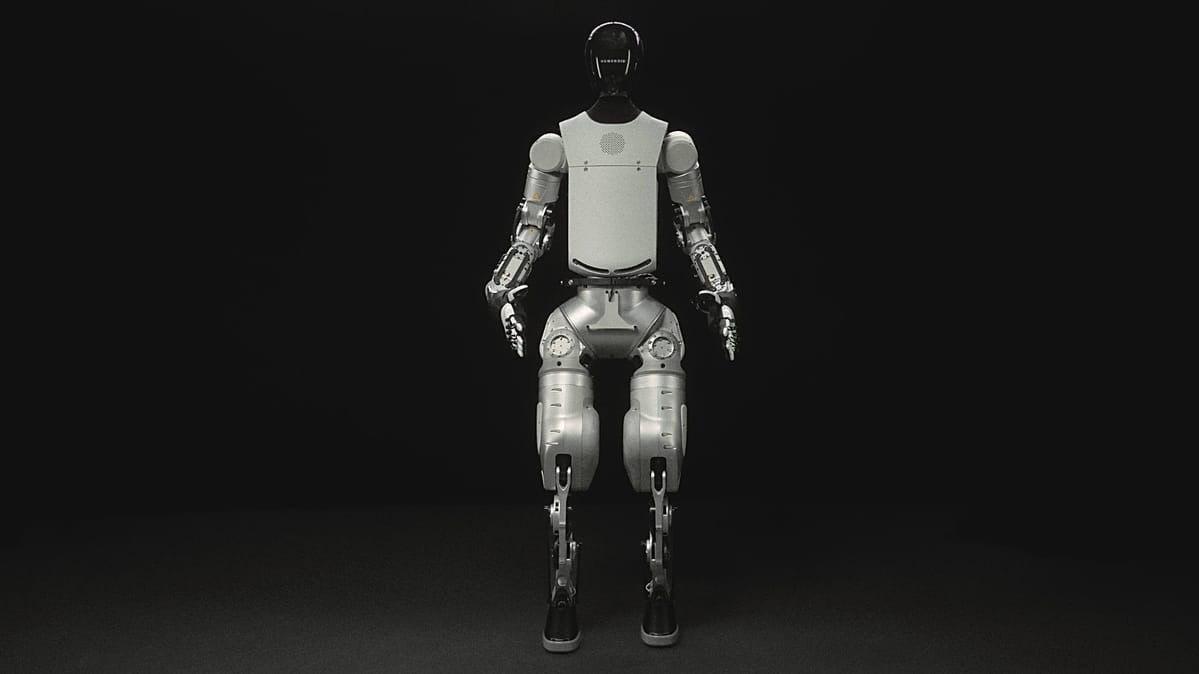Humanoid robot Alpha learned to walk in 48 hours Humanoid robot Alpha learned to walk in 48 hours