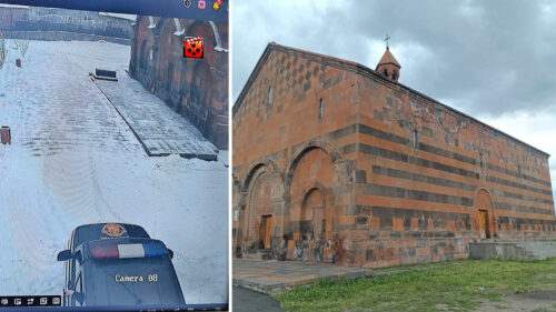 Отец Псак: Автомобиль военной полиции с самого утра контролирует двор церкви в Канакере