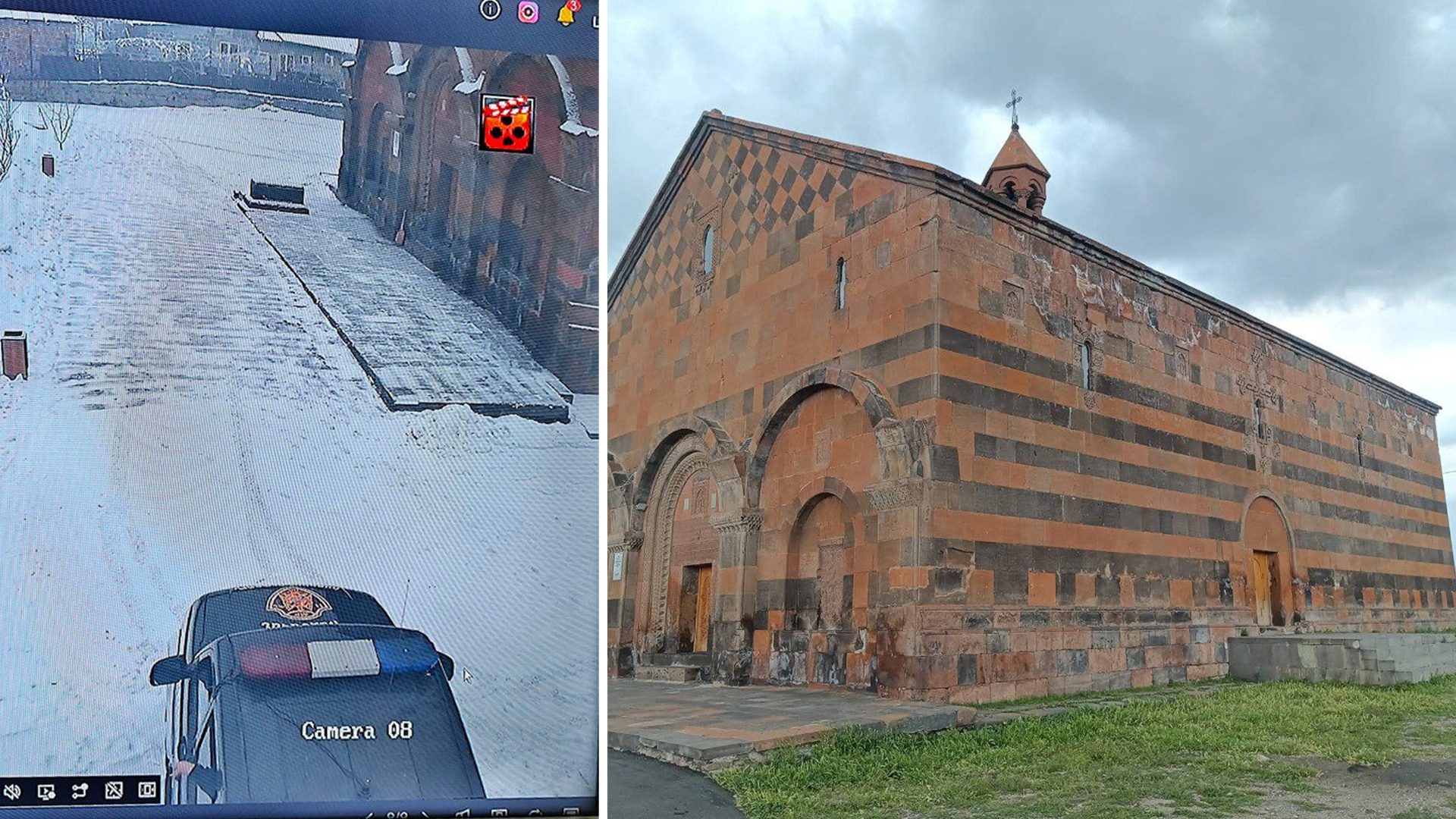 Քանաքեռի եկեղեցին առավոտից հսկում է Ռազմական ոստիկանության մեքենան․ Տեր Պսակ Քանաքեռի եկեղեցին առավոտից հսկում է Ռազմական ոստիկանության մեքենան․ Տեր Պսակ