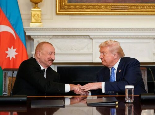 Trump and Aliyev highlight importance of regional connectivity, cooperation, and trade under TRIPP, US embassy says