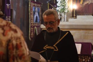 Հոգևորականները Թալինի եկեղեցում սրբագործելու կարգ են կատարել (լուսանկարներ)