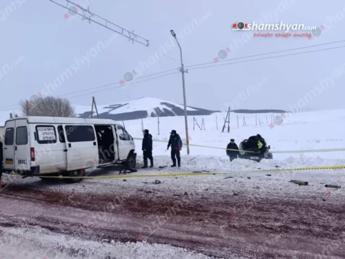 Բախվել են Արթիկ-Երևան երթուղու «Գազել»-ն ու «ԳԱԶ 69»-ը․ կա 8 վիրավոր․ shamshyan. com