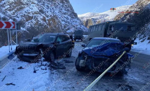 9 քաղաքացի հոսպիտալացվել է․ խոշոր վթար՝ Վայոց Ձորում