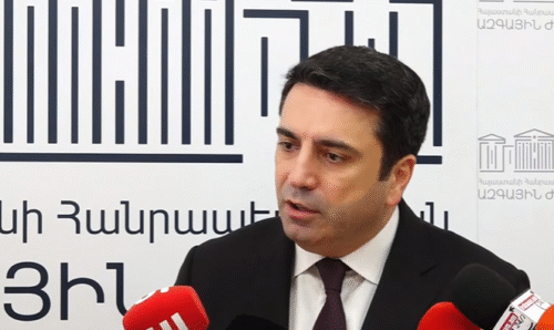Alen Simonyan expresses gratitude to Turkey’s foreign minister