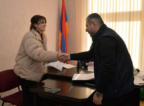 Տաթև համայնքում արցախցի 7 ընտանիքի հող է տրամադրվել՝ գյուղատնտեսությամբ զբաղվելու նպատակով