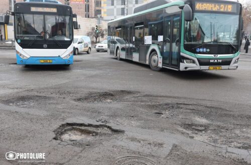 Փոսերը կբարեկարգեն գիշերները․ Ավինյանը բացատրել է՝ ի՞նչն է փոսերի առաջացման պատճառը