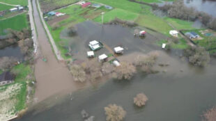 Ջրհեղեղի վտանգ՝ Թուրքիայի եվրոպական հատվածի Էդիրնե քաղաքում (լուսանկարներ)