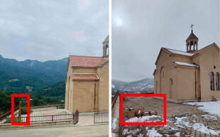 Կոտրել են խաչքարն ու պոկել սրբապատկերները․ ադրբեջանցիներն այժմ էլ Վաղուհասի եկեղեցին են պղծել