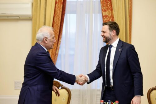 Խաչատուրյանը հանդիպել է Ջեյ Դի Վենսի հետ