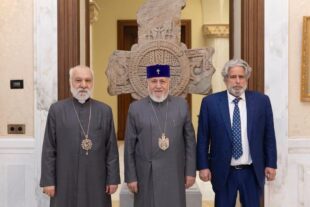 Ամենայն Հայոց Կաթողիկոսն ընդունել է Ռոբերտ Ամստերդամին