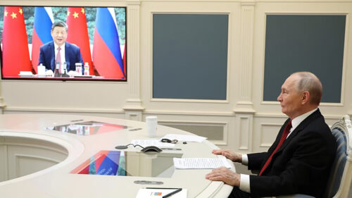 ‘Any season is springtime in Russia-China relations’: Putin and Xi hold video call
