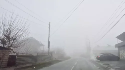 Տավուշի տարածաշրջանի ճանապարհներին մառախուղ է