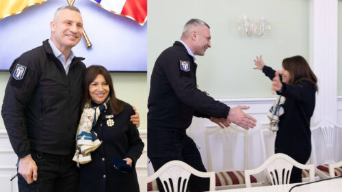 Փարիզի քաղաքապետ Անն Իդալգոն վեցերորդ անգամ ժամանել է Կիև