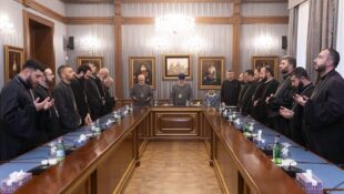 Ամենայն Հայոց Կաթողիկոսն ընդունել է ՀՀ ԶՈՒ հոգևոր սպասավորներին