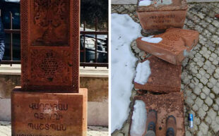 Կոտրել են խաչքարն ու պոկել սրբապատկերները․ ադրբեջանցիներն այժմ էլ Վաղուհասի եկեղեցին են պղծել