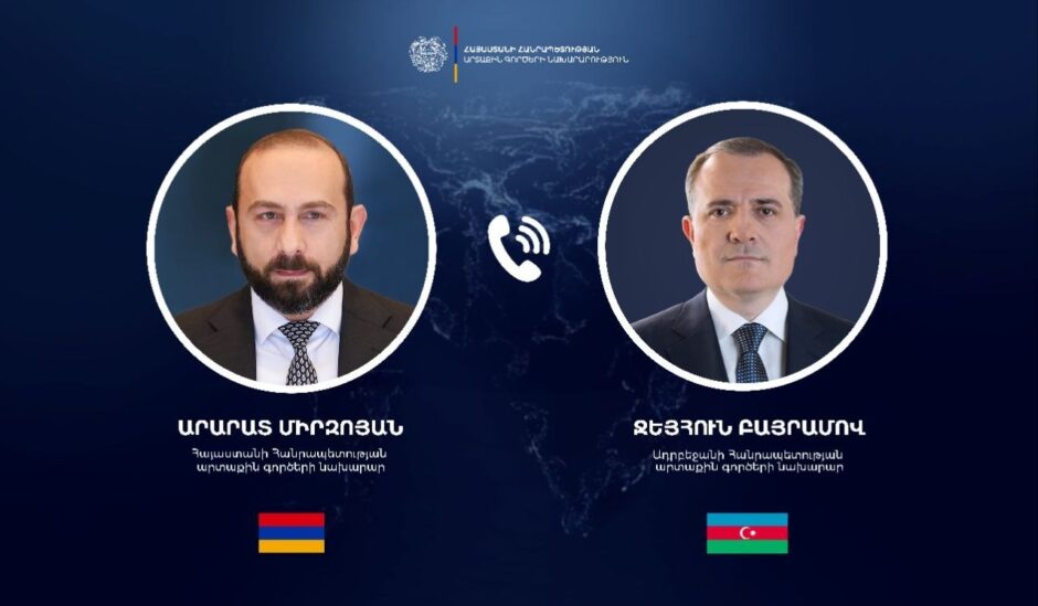 Արարատ Միրզոյանն ու Ջեյհուն Բայրամովը հեռախոսազրույց են ունեցել