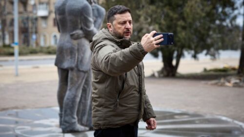 Զելենսկին այցելել է Դոնբաս