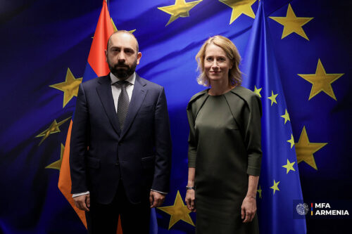 Միրզոյանն ու Կալլասը քննարկել են Մերձավոր Արևելքում ստեղծված իրավիճակը