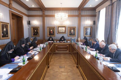 Էջմիածնում մեկնարկել է Գերագույն հոգևոր խորհրդի ժողովը․ քննարկվելու են նաև կարգապահական հարցեր