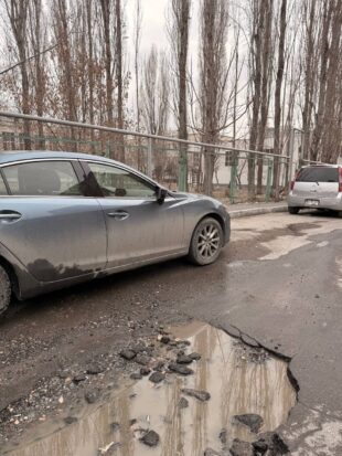 Դավթաշենը՝ փոսերի մեջ․ ե՞րբ են փոսալցման աշխատանքներ կատարելու (լուսանկարներ)