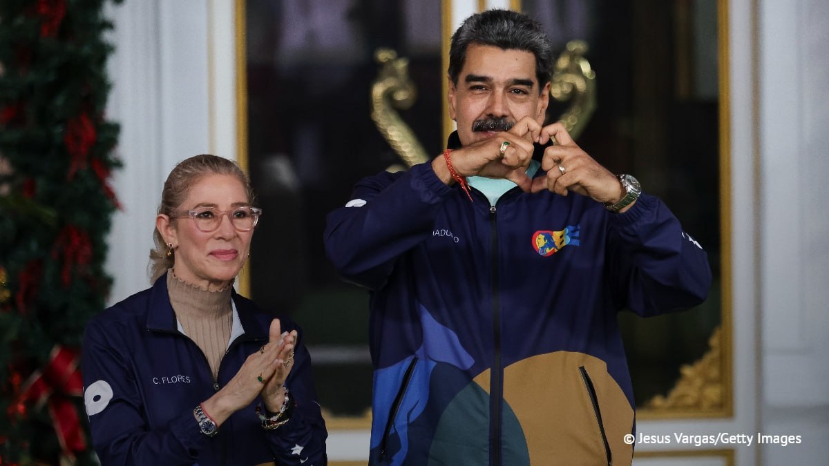 Մադուրոն և կինն առաջին անգամ դիմել են Վենեսուելայի ժողովրդին Մադուրոն և կինն առաջին անգամ դիմել են Վենեսուելայի ժողովրդին