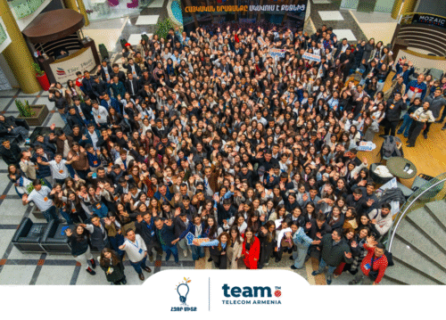 700 երիտասարդ մեկ հարթակում. Team-ը կրթությանն ու մարզերի զարգացմանն ուղղված «Հզոր համայնք»-ի կողքին է