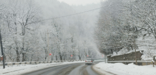 Լոռու և Շիրակի մարզերի ավտոճանապարհներին տեղ-տեղ մերկասառույց է