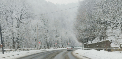 Լոռու և Շիրակի մարզերի ավտոճանապարհներին տեղ-տեղ մերկասառույց է