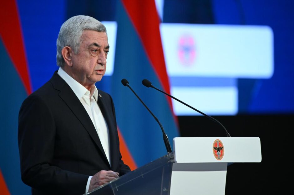 Չմասնակցելը պայքարից հրաժարվել չէ. Սերժ Սարգսյան