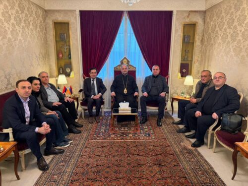 Արցախի ԱԺ պատվիրակությունն այցելել է Ֆրանսիայի հայոց թեմ