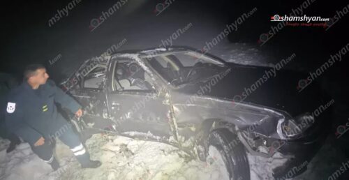 Սյունիքի մարզում «Peugeot»-ը դուրս է եկել ճանապարհից և 100 մետր գլորվելով հայտնվել ձորում․ կա զոհ․ Shamshyan.com
