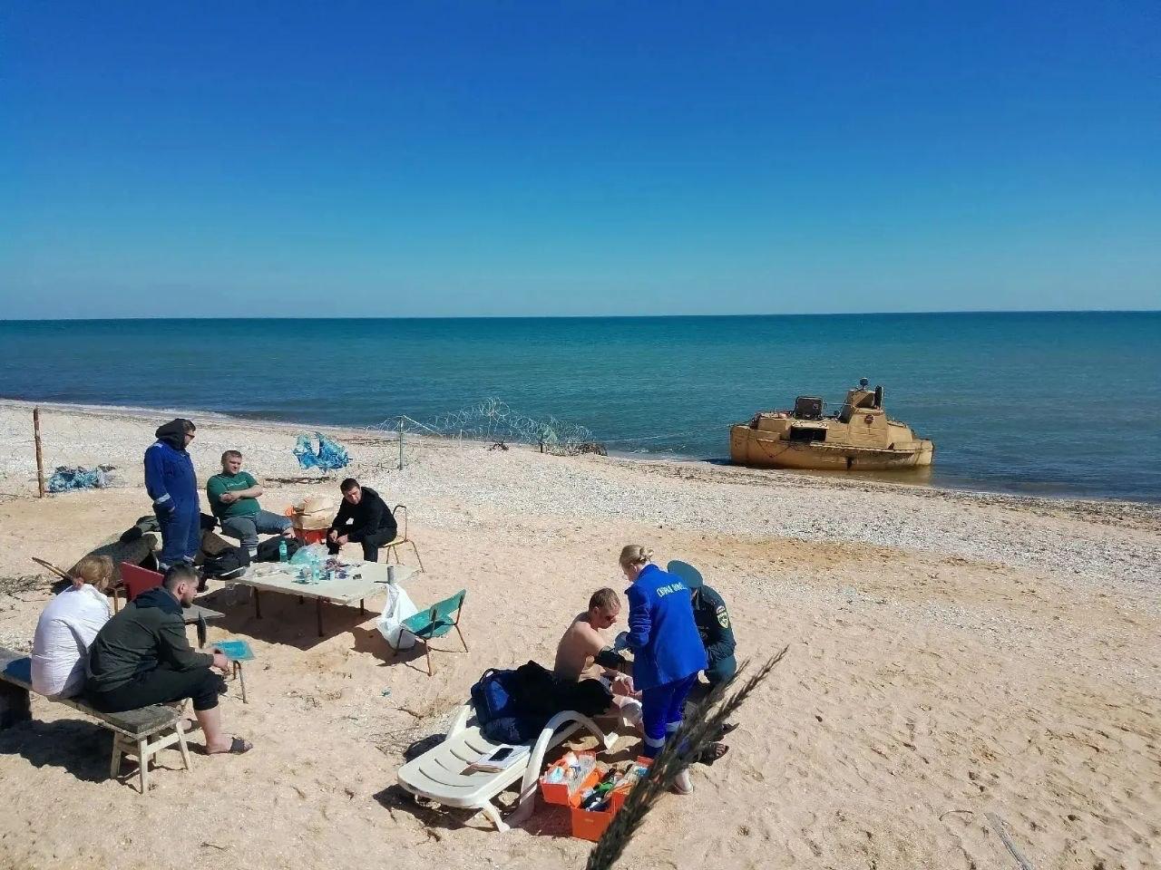 Ազովի ծովում ցորեն տեղափոխող նավ է խորտակվել Ազովի ծովում ցորեն տեղափոխող նավ է խորտակվել