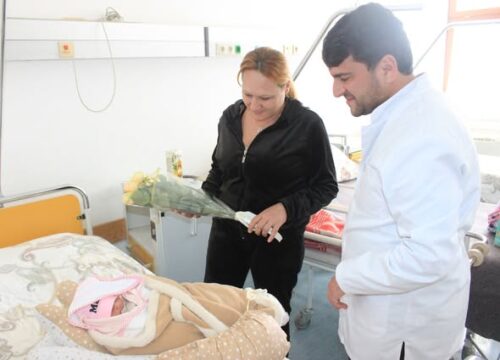 Ստեփանավանի բժշկական կենտրոնում լույս աշխարհ է եկել երիտասարդ ընտանիքի 7-րդ երեխա