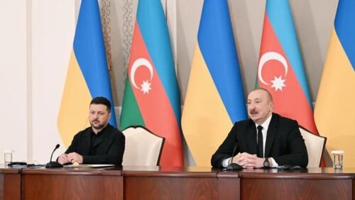 Ադրբեջանն ու Ուկրաինան աջակցել են և կշարունակեն աջակցել միմյանց ինքնիշխանությանը և տարածքային ամբողջականությանը բոլոր միջազգային կազմակերպություններում.Ալիև