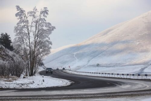 Գյումրի-Երևան ավտոճանապարհի Լանջիկի հատվածը փակ են կցորդիչով բեռնատարների համար
