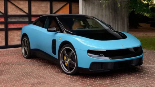 Ferrari unveils its first fully EV