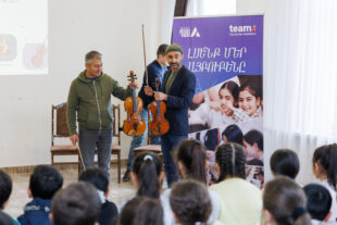 Team-ի աջակցությամբ տավուշցի հարյուրավոր աշակերտներ մասնակցել են «Սիմֆոնիկ ԴասA» կրթական ծրագրին