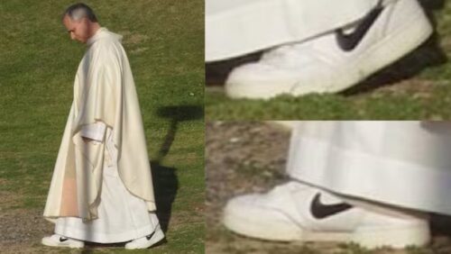 Հռոմի պապը՝ Nike-ի մարզակոշիկներով