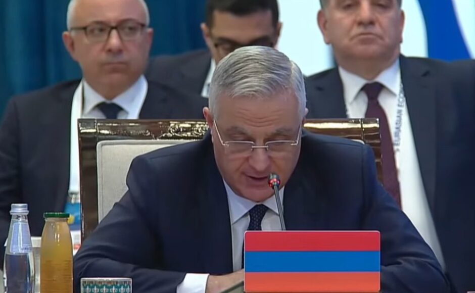 Հայաստանը մտադիր է հետագայում ևս բարեխղճորեն աշխատել ԵԱՏՄ շրջանակում․ Մհեր Գրիգորյան