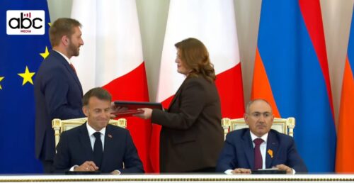 Հայաստանն ու Ֆրանսիան ռազմավարական գործընկերության մասին հռչակագիր ստորագրեցին