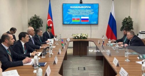 Շահին Մուստաֆաևն ու Ալեքսեյ Օվերչուկը քննարկել են երկու երկրների տնտեսական հարաբերությունները