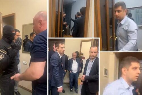 Խուզարկություն՝ «Մայր Հայաստան» կուսակցության գրասենյակում