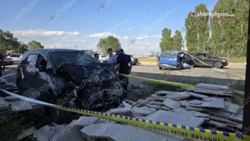 Խոշոր ավտովթար՝ Արմավիրի մարզում․ կա զոհ